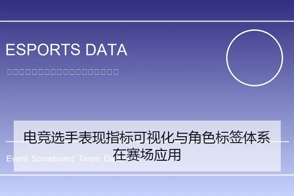 电竞选手表现指标可视化与角色标签体系在赛场应用